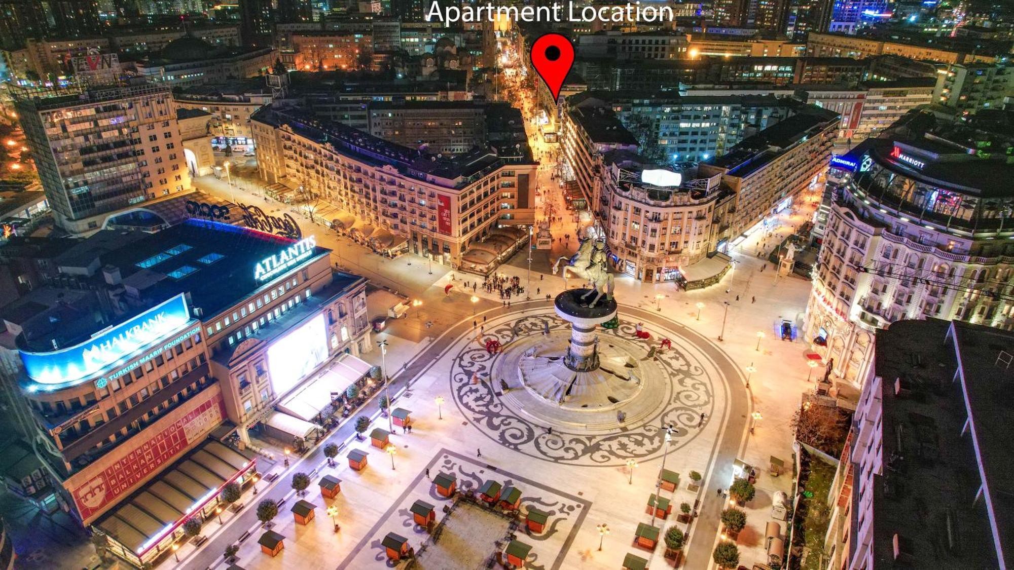 Central Apartments Skopje Exterior foto