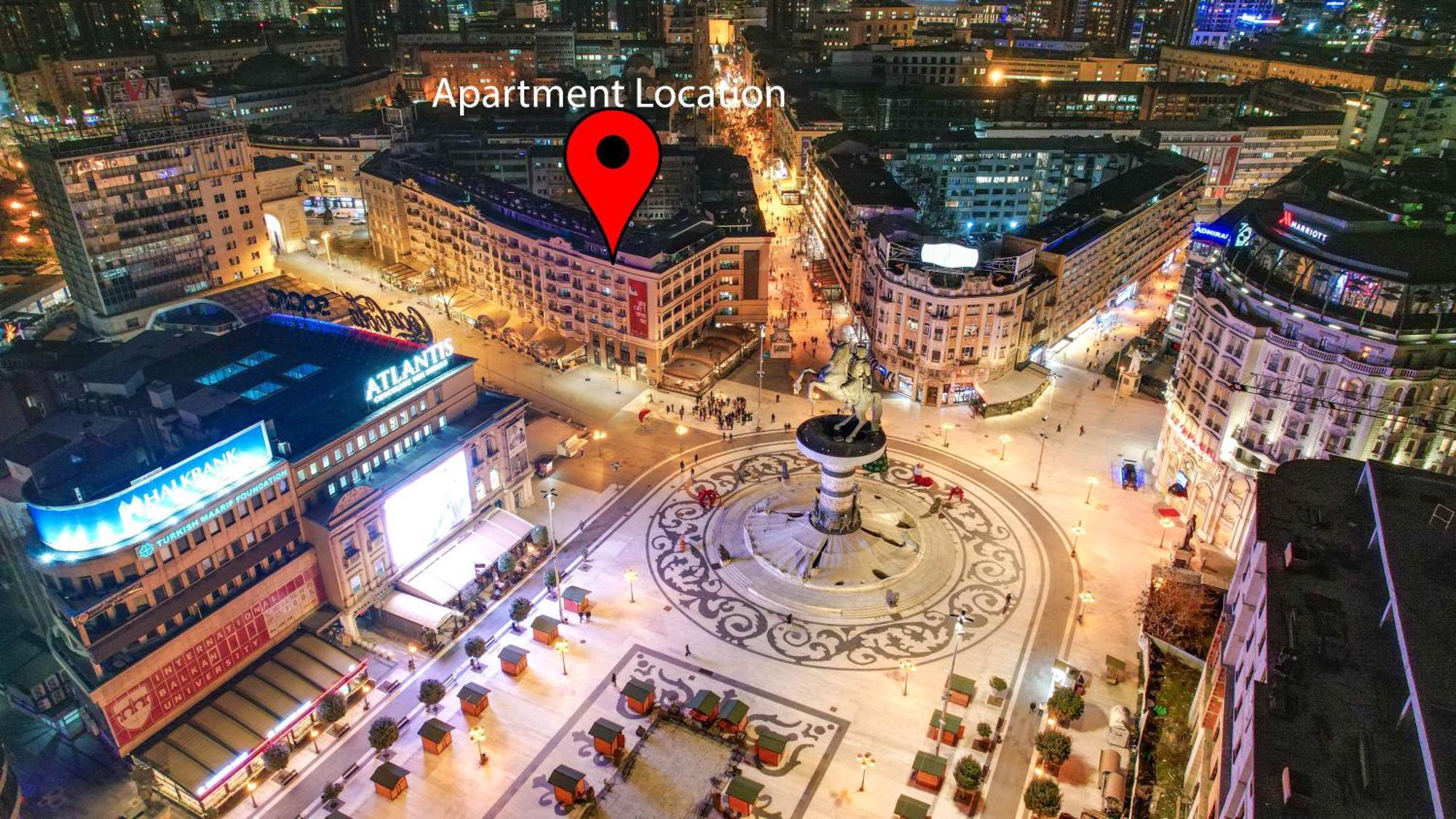 Central Apartments Skopje Exterior foto